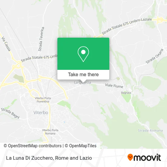 La Luna Di Zucchero map
