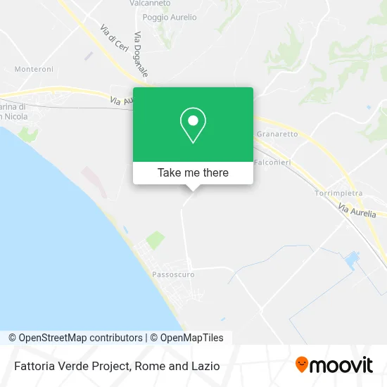 Fattoria Verde Project map