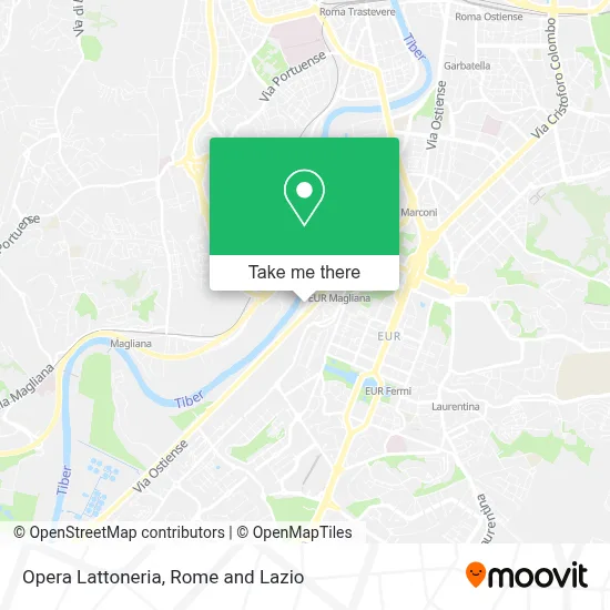 Opera Lattoneria map