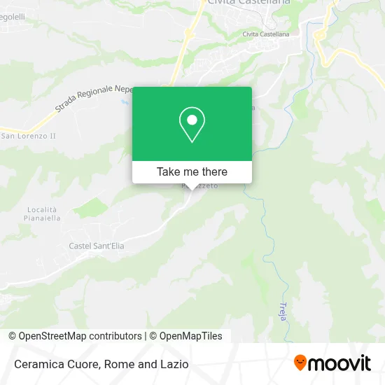 Ceramica Cuore map