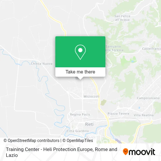 Training Center - Heli Protection Europe map