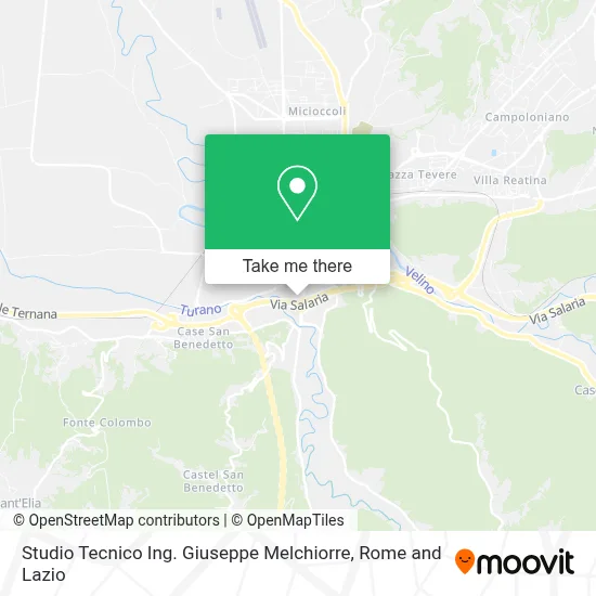Studio Tecnico Ing. Giuseppe Melchiorre map