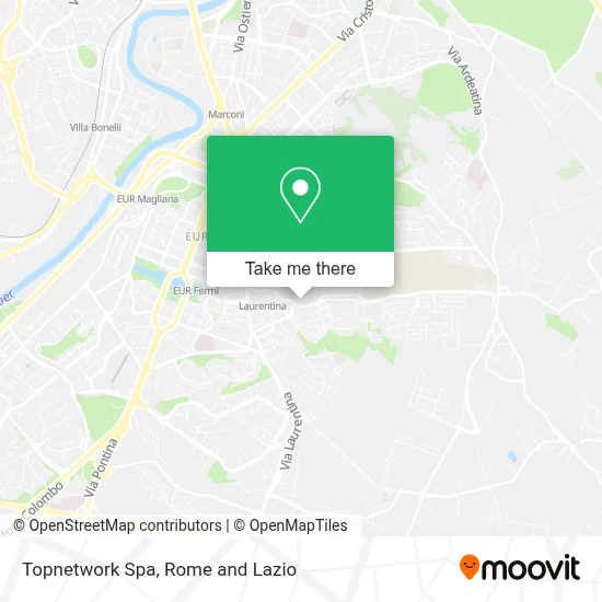 Topnetwork Spa map