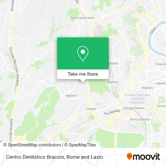 Centro Dentistico Braconi map