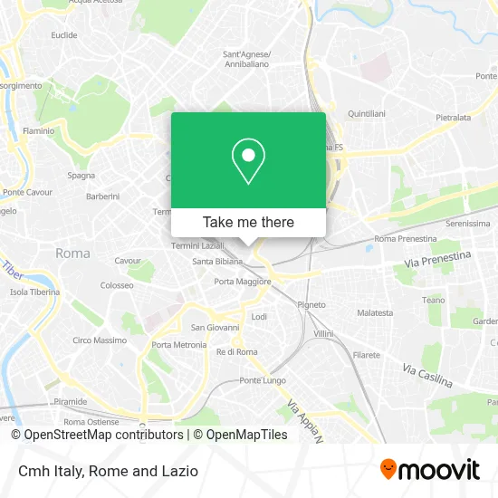 Cmh Italy map