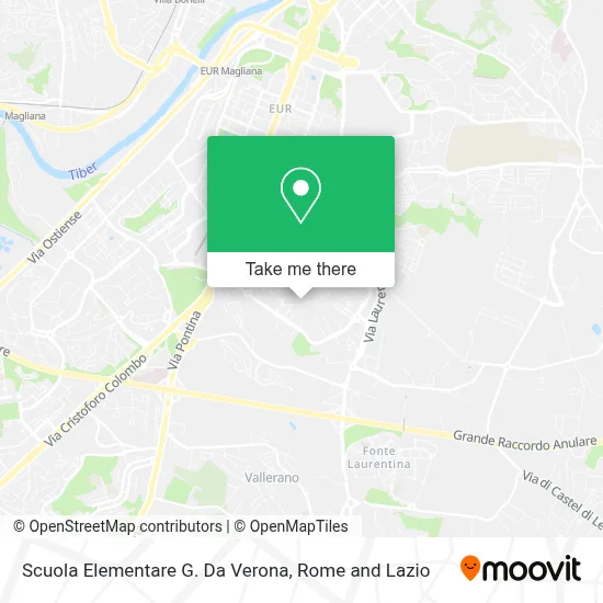 Scuola Elementare G. Da Verona map