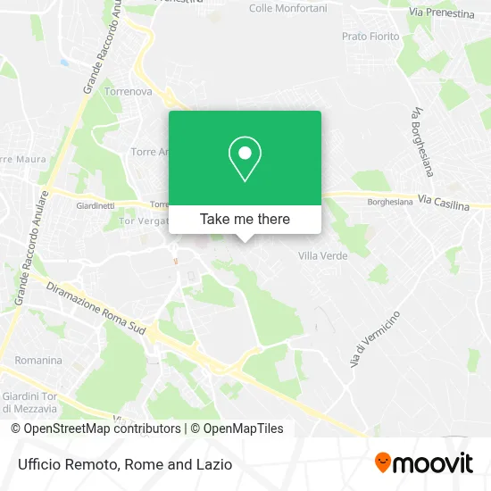 Ufficio Remoto map