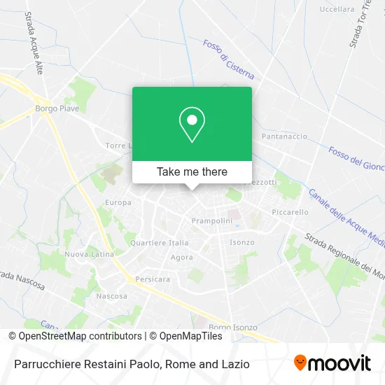 Parrucchiere Restaini Paolo map