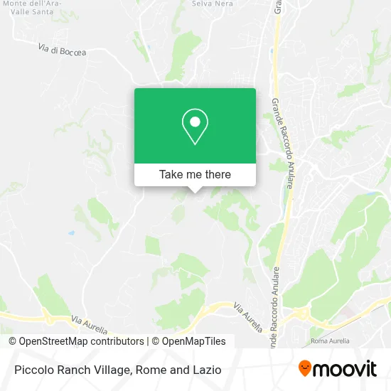 Piccolo Ranch Village map