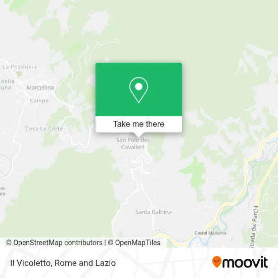 Il Vicoletto map