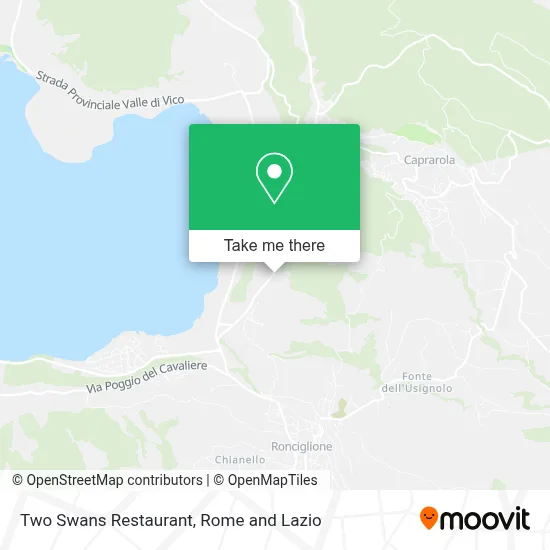 Two Swans Restaurant map