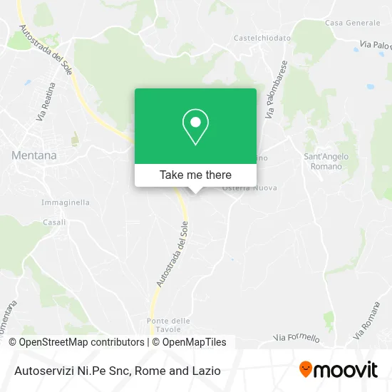 Autoservizi Ni.Pe Snc map