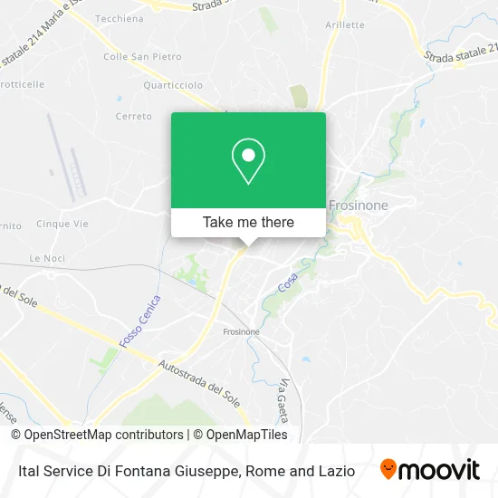 Ital Service Di Fontana Giuseppe map