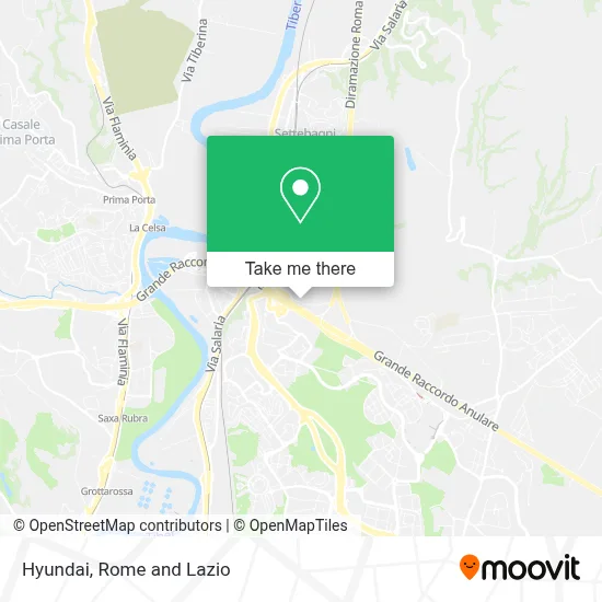 Hyundai map