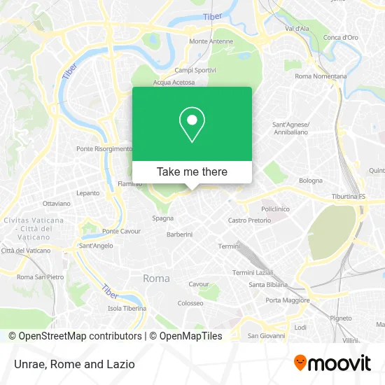 Unrae map