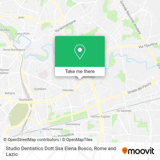Studio Dentistico Dott.Ssa Elena Bosco map