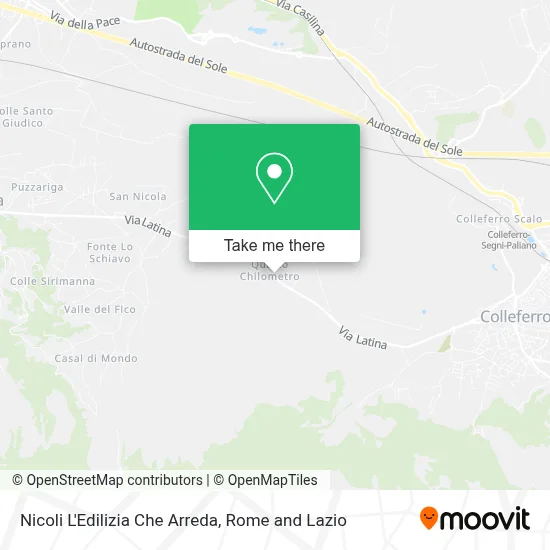 Nicoli L'Edilizia Che Arreda map