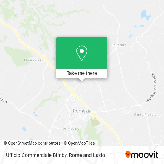 Ufficio Commerciale Bimby map