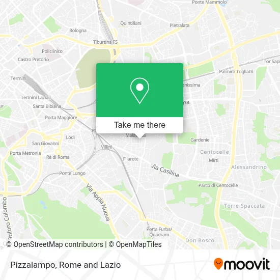 Pizzalampo map
