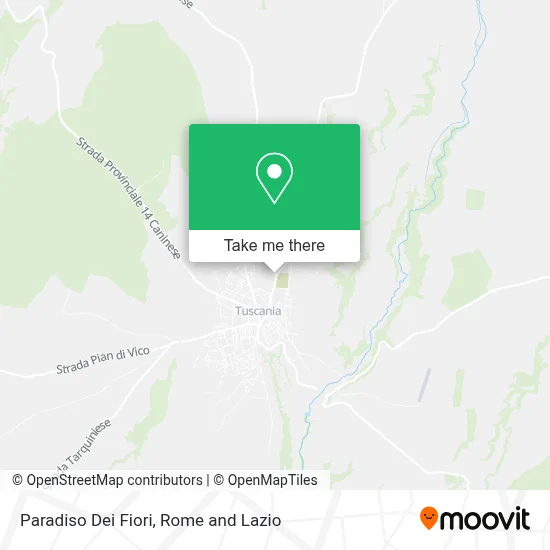 Paradiso Dei Fiori map