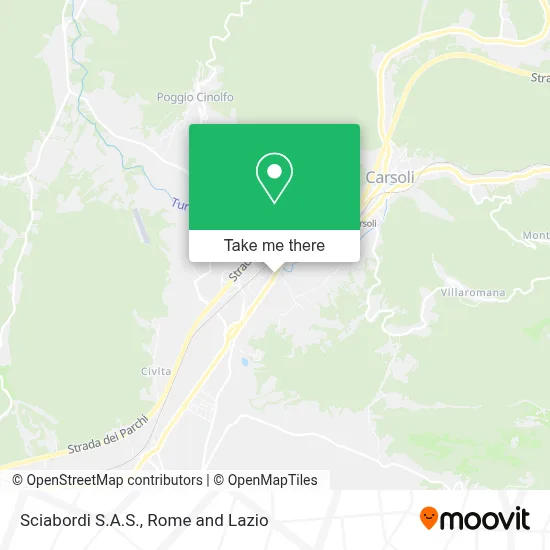 Sciabordi S.A.S. map