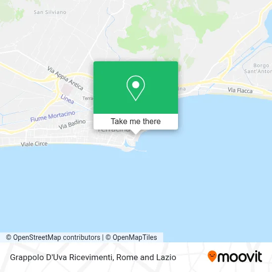Grappolo D'Uva Ricevimenti map