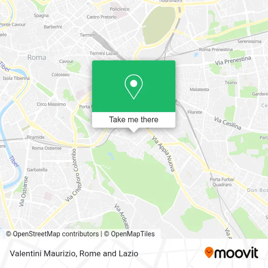 Valentini Maurizio map