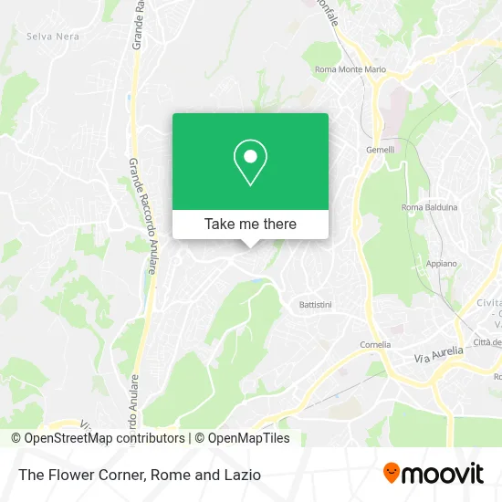 The Flower Corner map