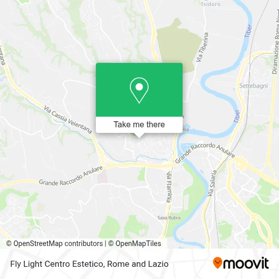 Fly Light Centro Estetico map