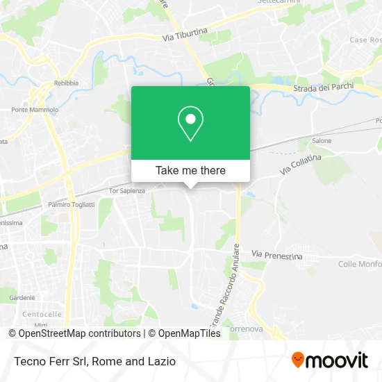 Tecno Ferr Srl map