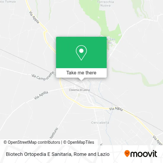 Biotech Ortopedia E Sanitaria map