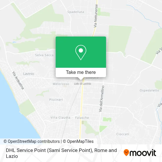 DHL Service Point (Sami Service Point) map