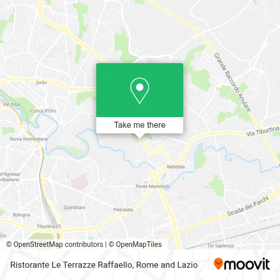 Ristorante Le Terrazze Raffaello map