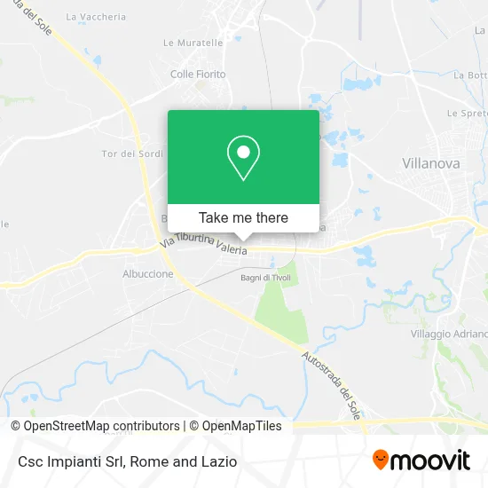 Csc Impianti Srl map