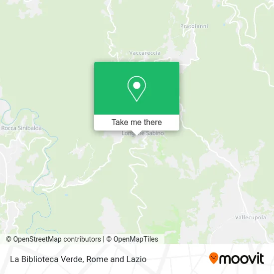 La Biblioteca Verde map