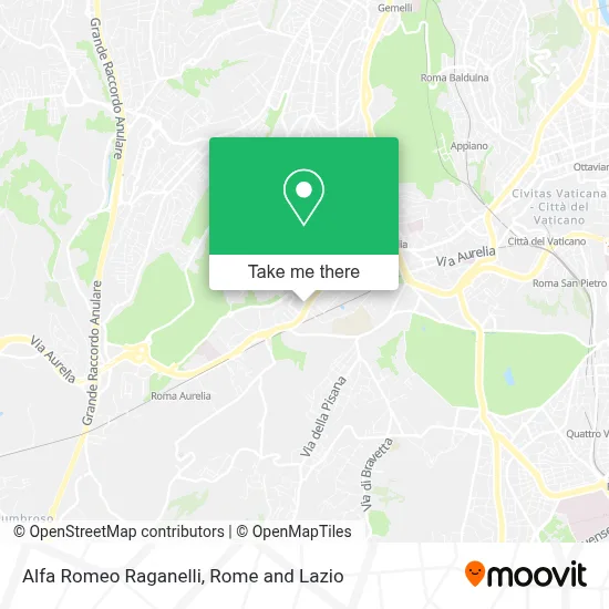 Alfa Romeo Raganelli map