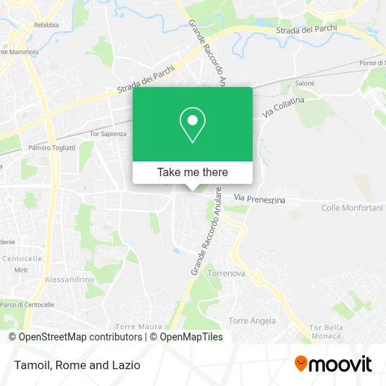 Tamoil map