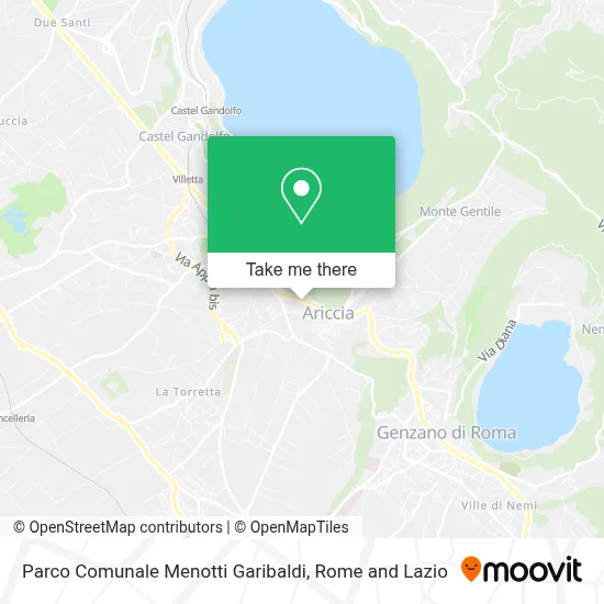 Parco Comunale Menotti Garibaldi map