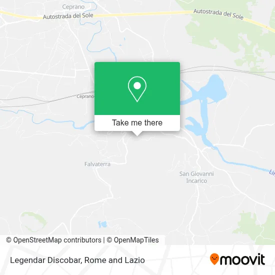 Legendar Discobar map