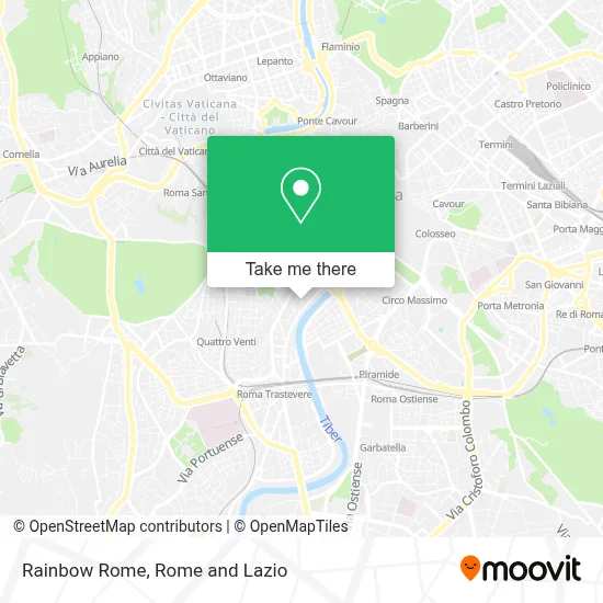 Rainbow Rome map