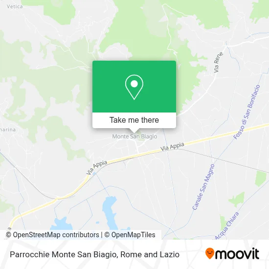 Parrocchie Monte San Biagio map