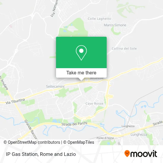 IP Gas Station map