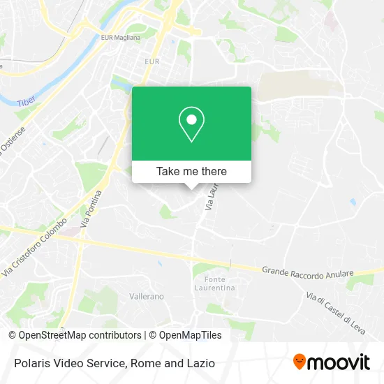 Polaris Video Service map