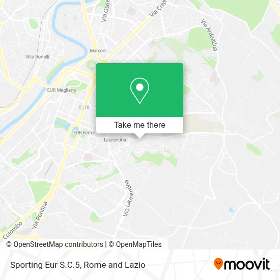 Sporting Eur S.C.5 map