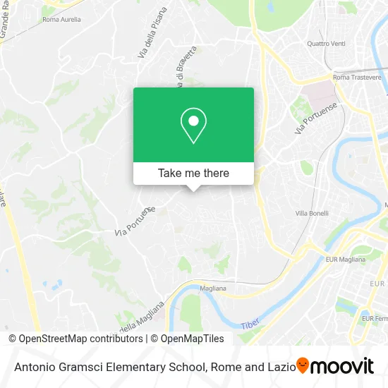 Antonio Gramsci Elementary School map