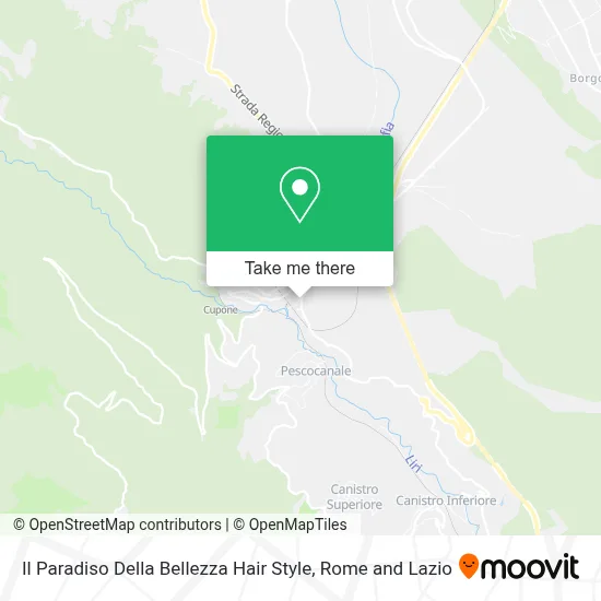 Il Paradiso Della Bellezza Hair Style map