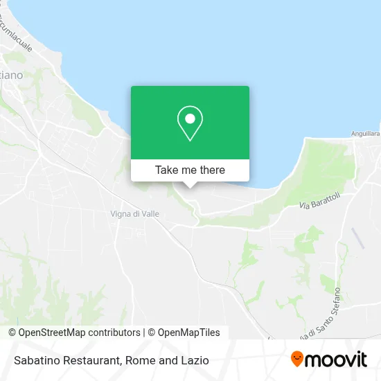 Sabatino Restaurant map