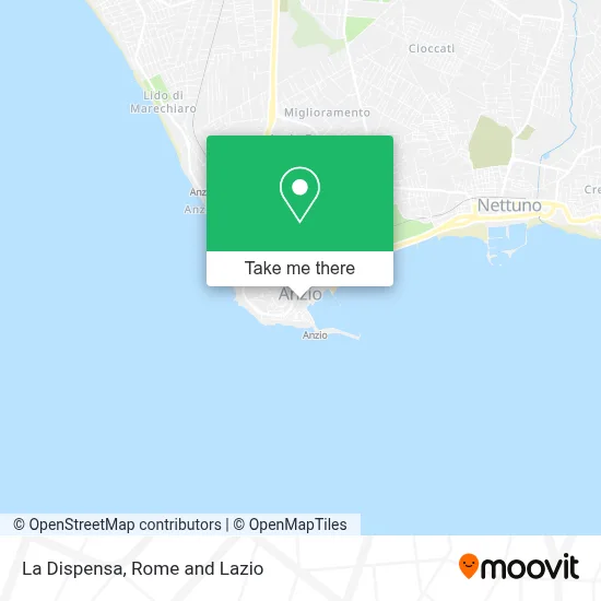 La Dispensa map