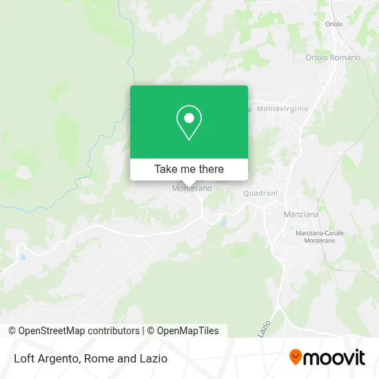 Loft Argento map