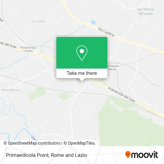 Primaedicola Point map